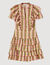 Loose-fitting ruffled dress