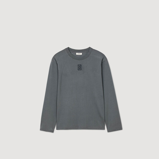 T-shirt with embroidery