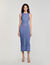Knit midi dress