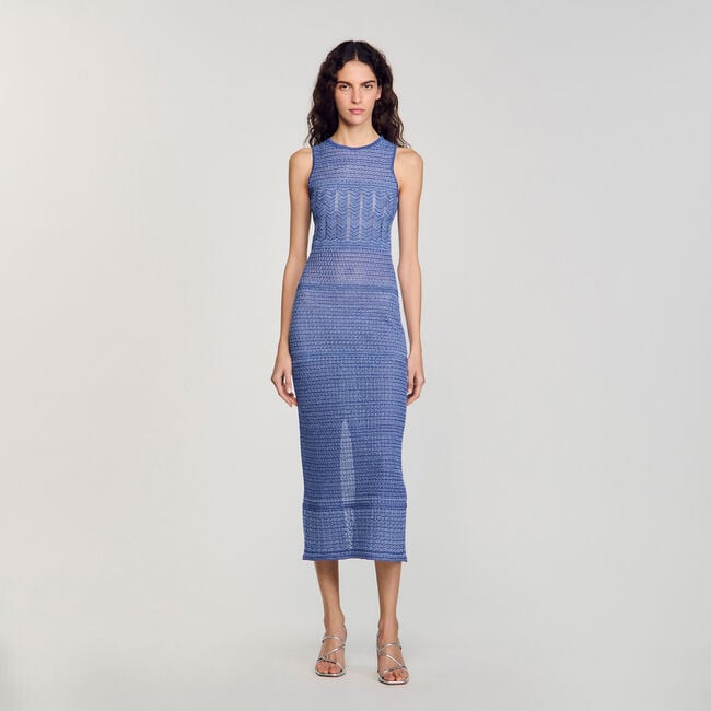 Knit midi dress