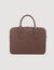 Reconstituted leather briefcase