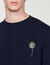 Embroidered dandelion sweatshirt