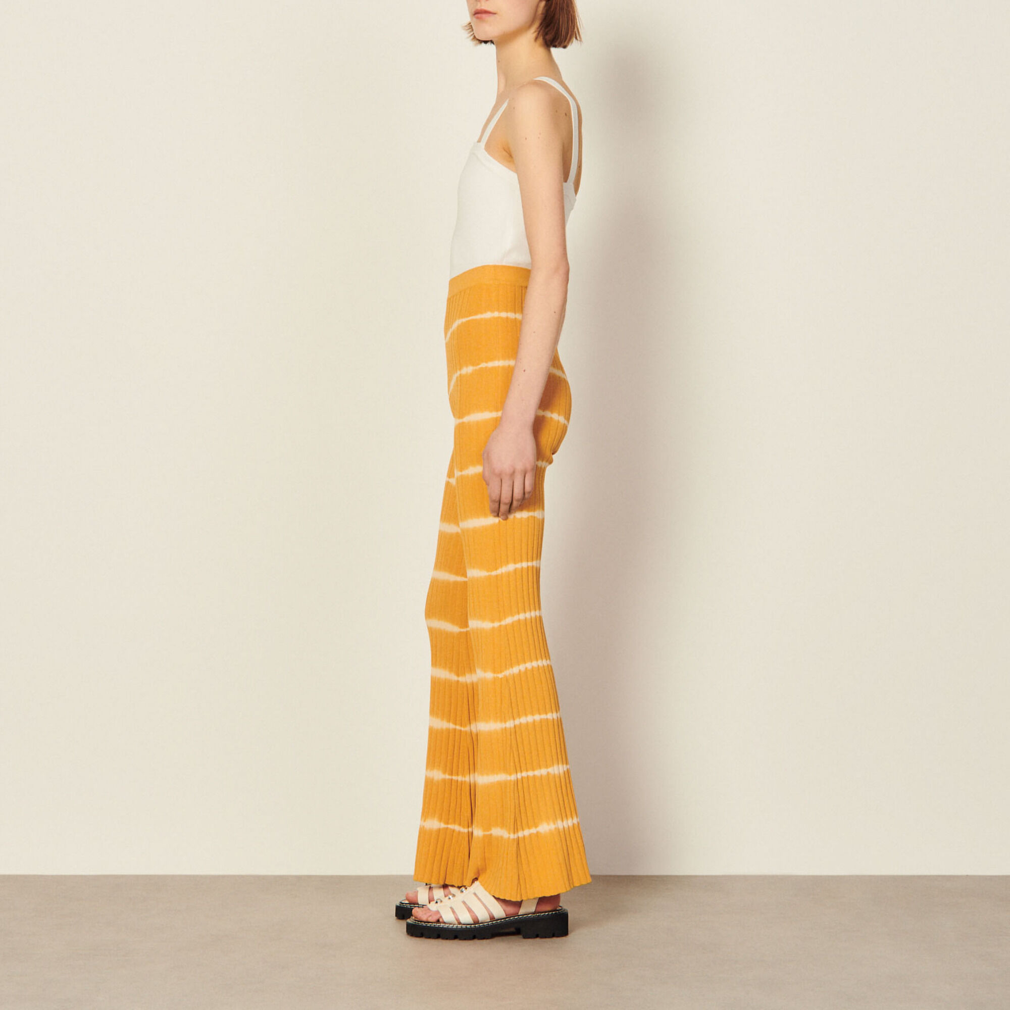Knit trousers
