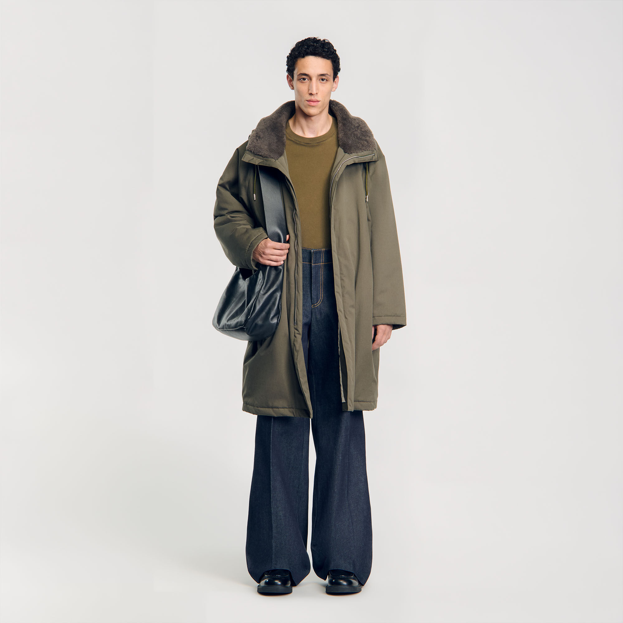 Hooded parka