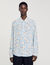 Camellia motif shirt
