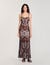 Bandana-print maxi dress