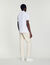 Embroidered tulip polo shirt