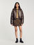 Glazed leather jacket