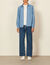 Floaty zip-up overshirt