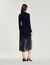 Velour knit dress
