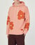 Floral pattern hoodie