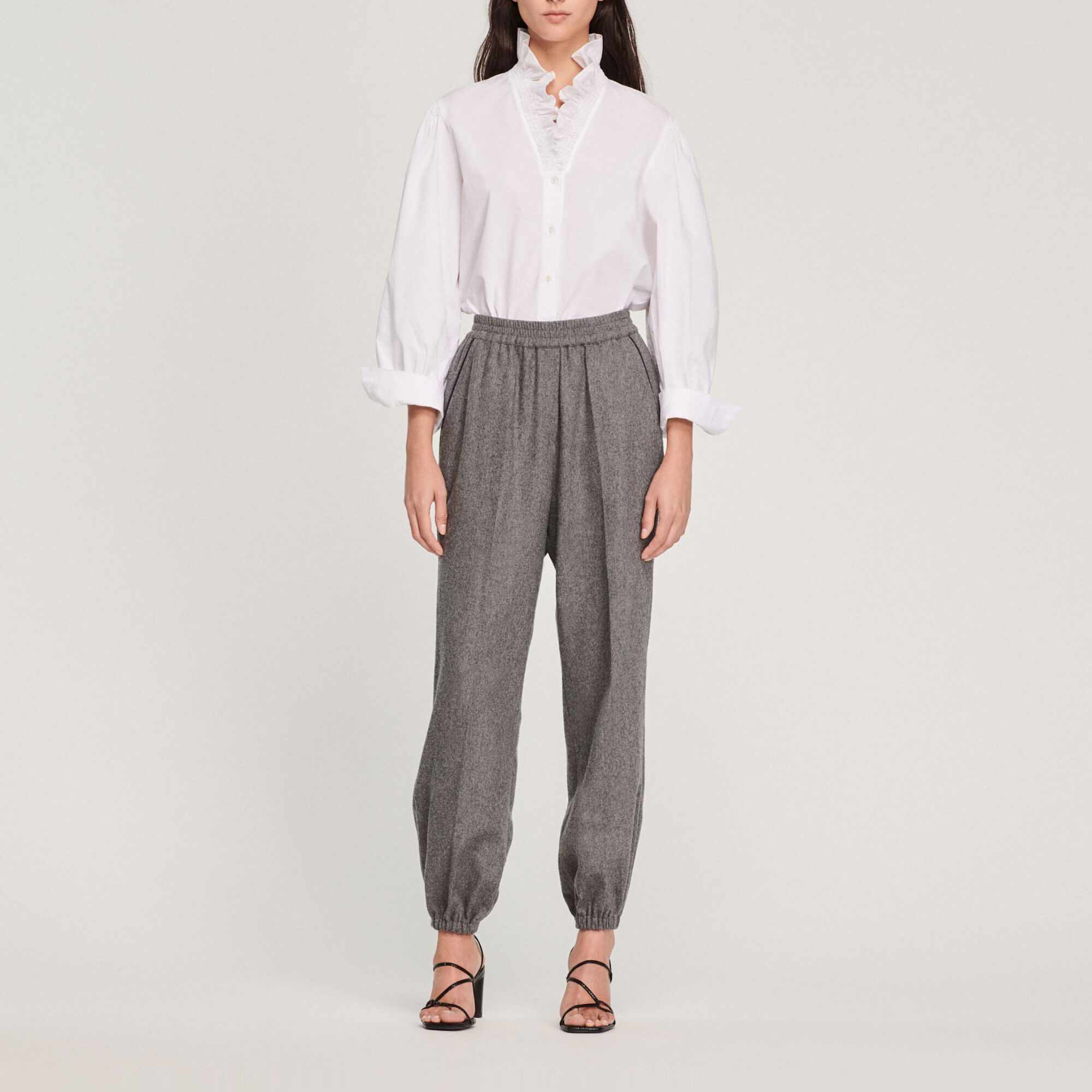 Elasticated trousers