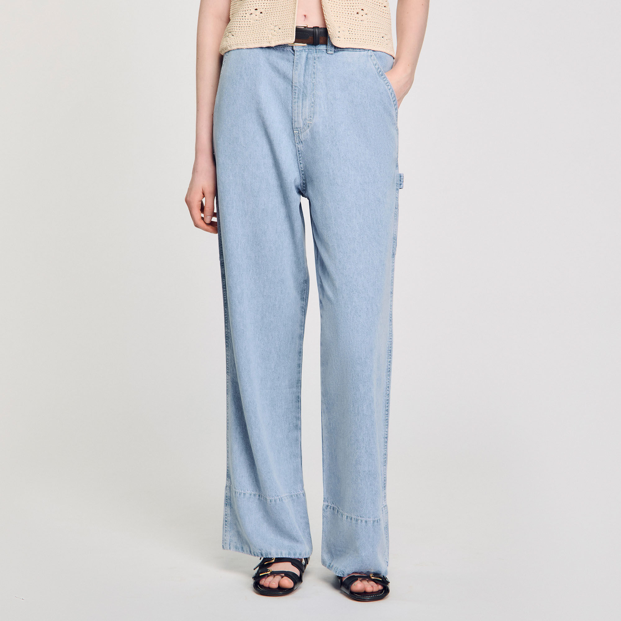 Wide-leg jeans