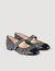 Glitter ballet flats