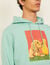 Cotton hoodie with artwork