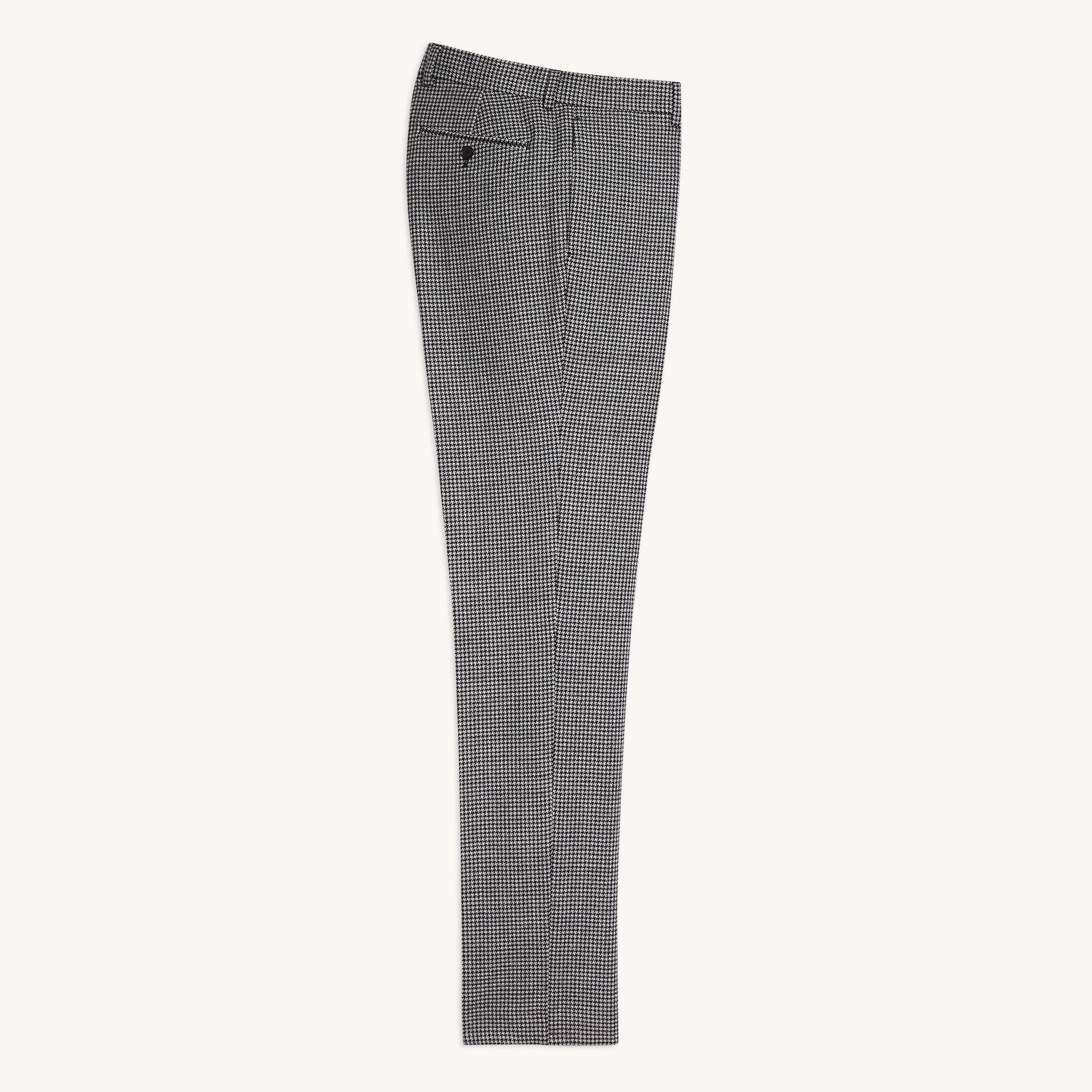 Houndstooth suit trousers
