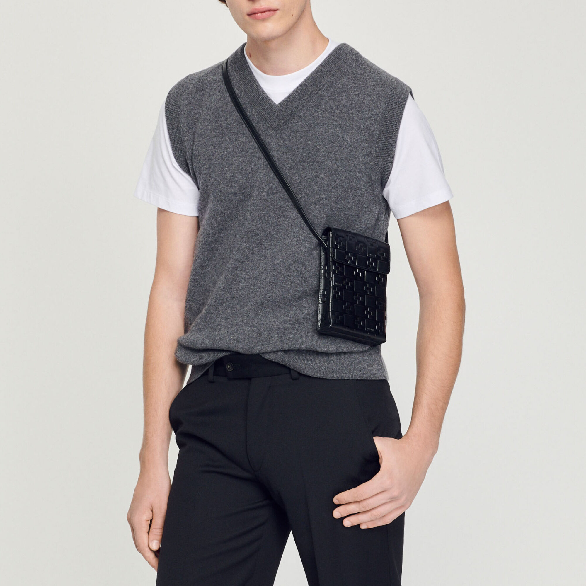 Wool and cashmere sweater