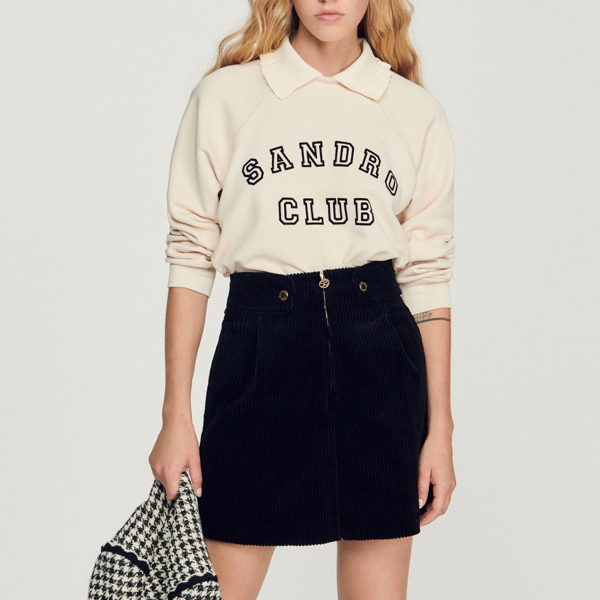 Corduroy shorts