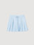 Short pleated rhinestone skirt