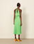 Long pleated dress