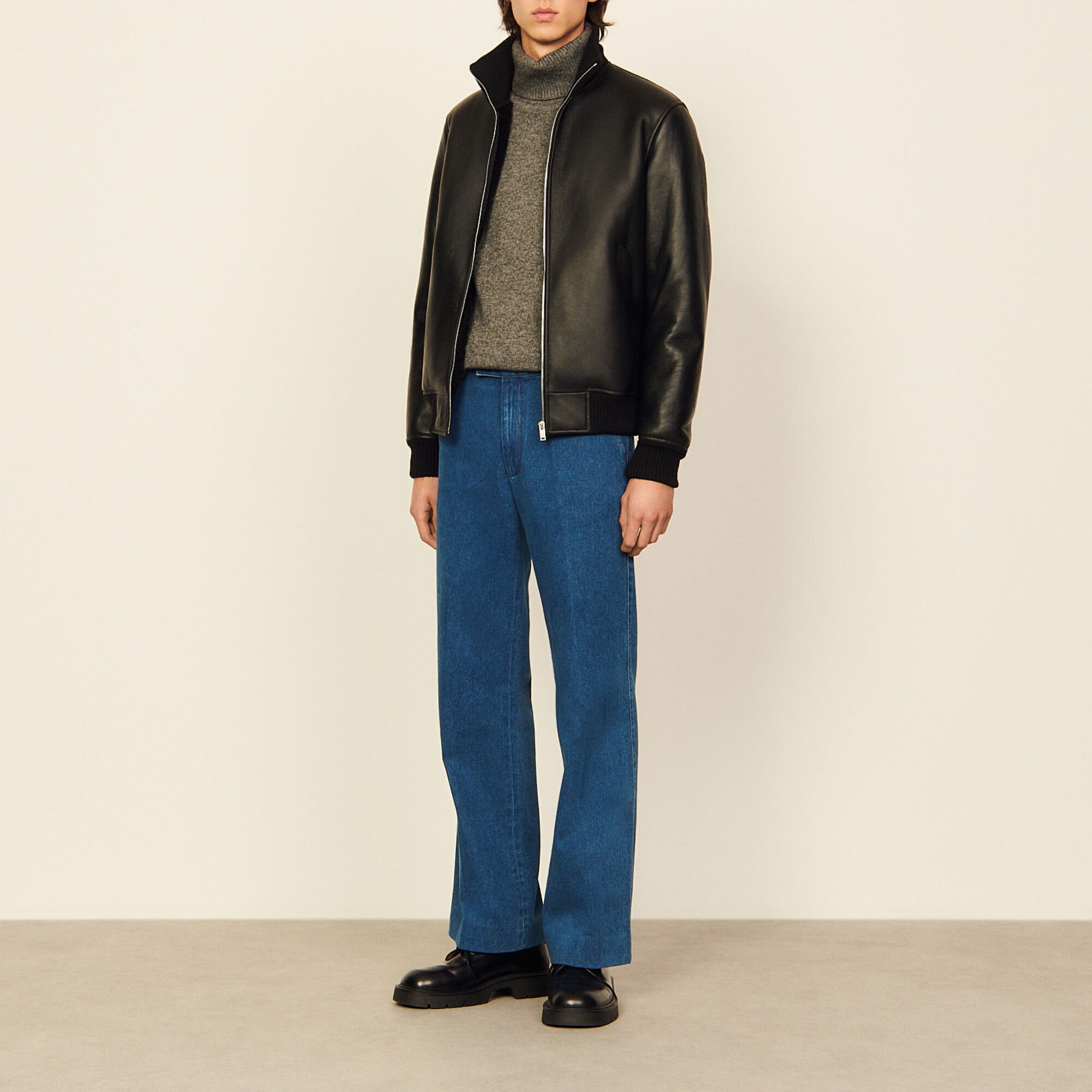 Sheepskin jacket