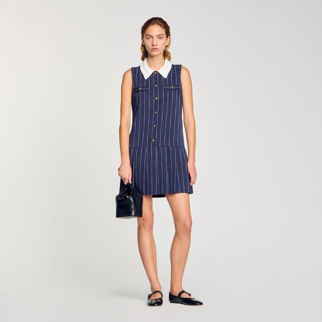 Short striped dress