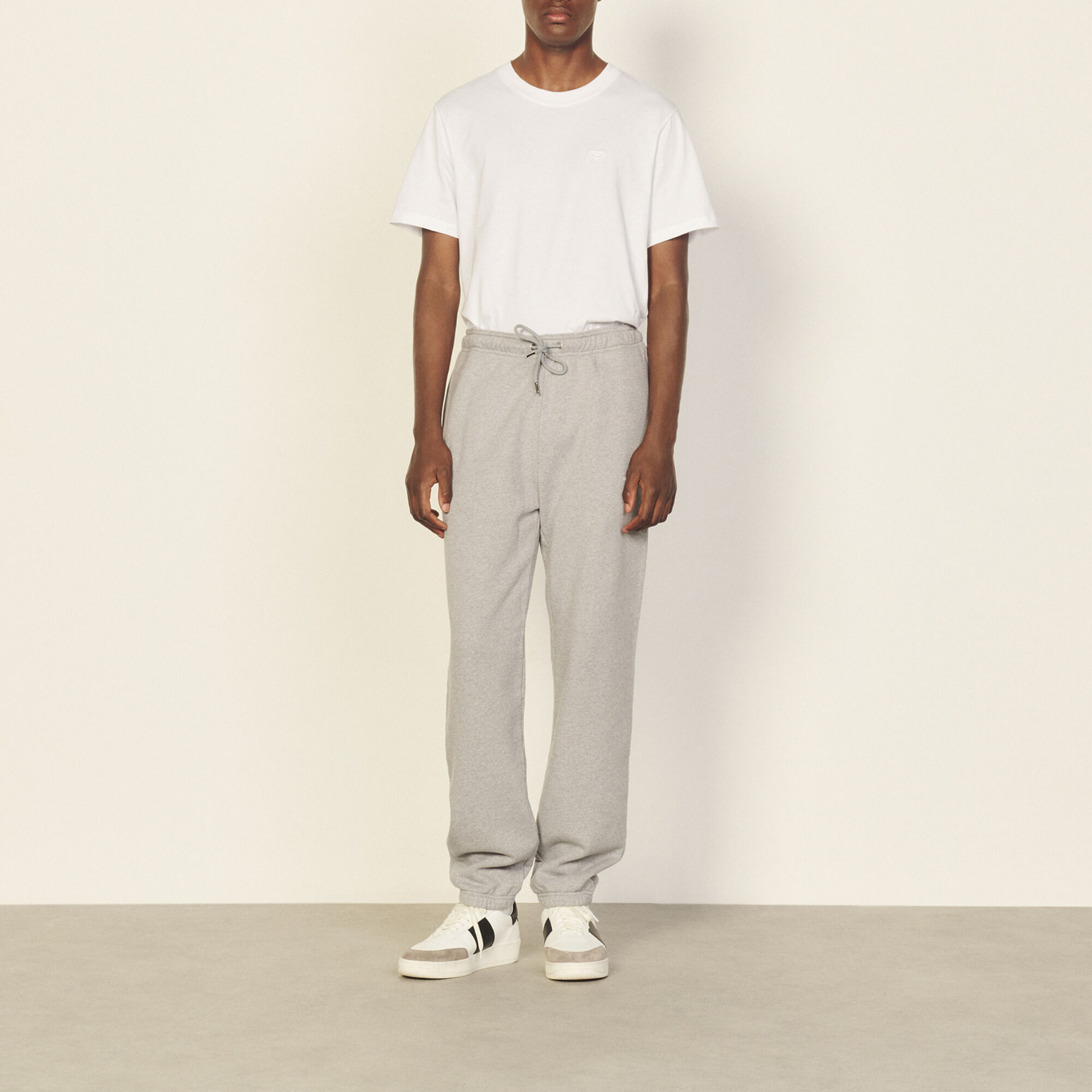 Joggers with Sandro Paris embroidery