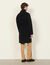 Double-faced wool coat
