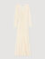 Fancy knit maxi dress