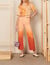 Straight-leg gradient-effect jeans