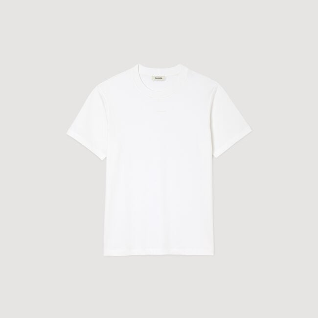 Cotton T-shirt with logo