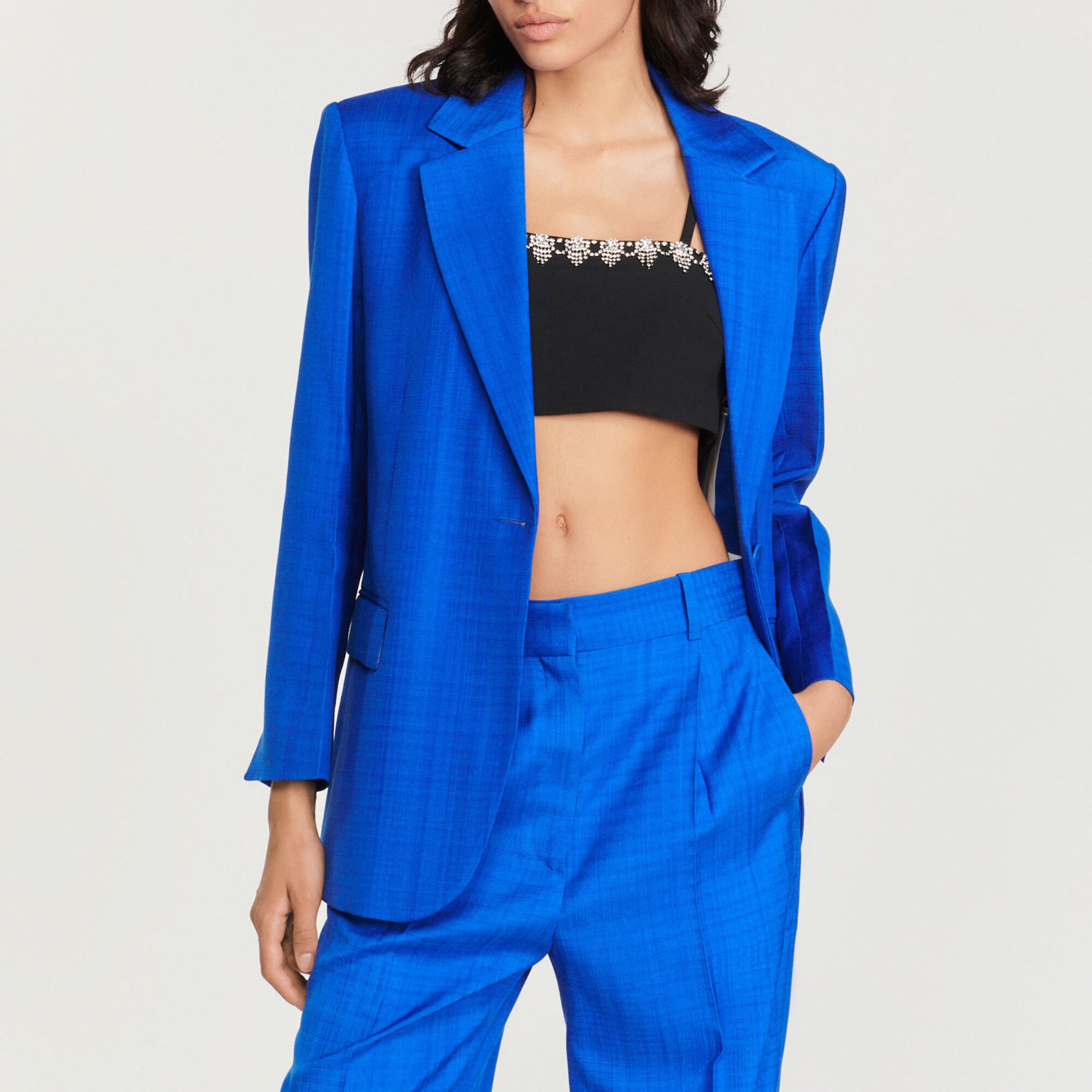 Oversized tailored jacket