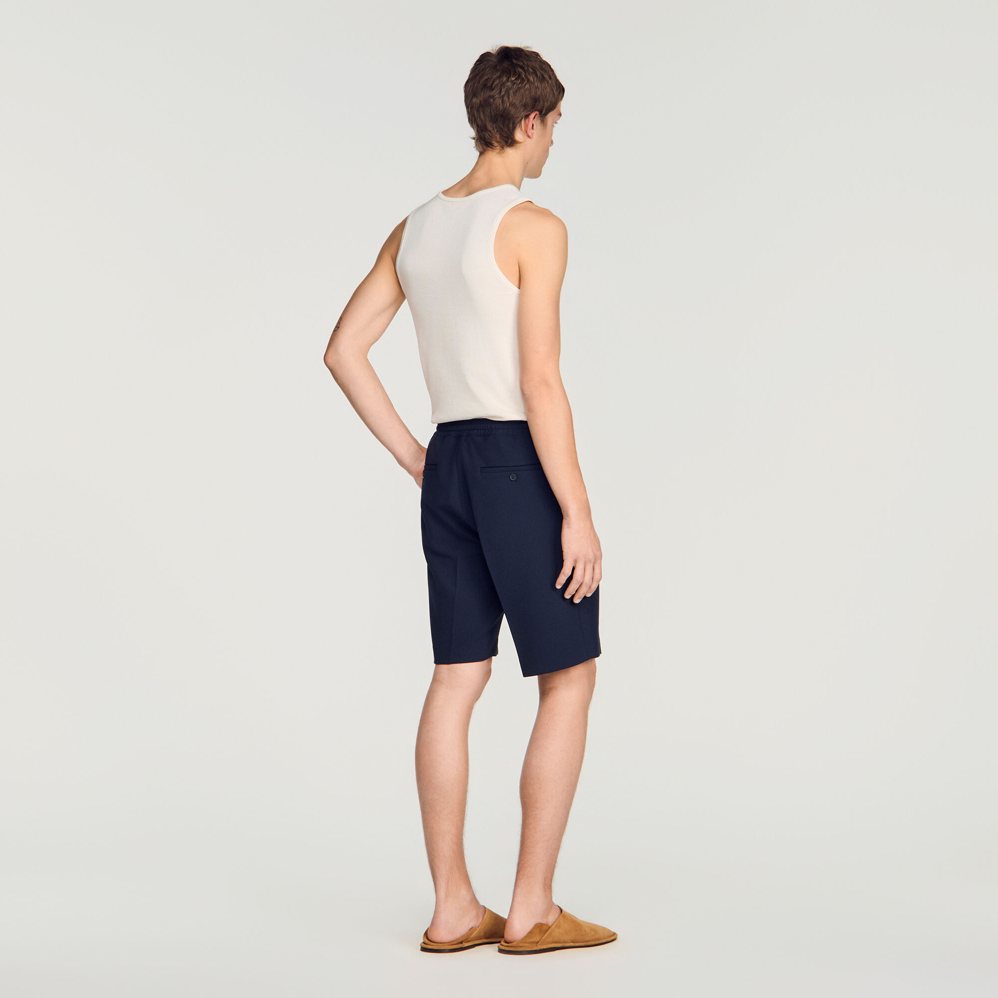 Jersey Bermuda shorts