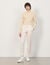 Cotton carrot-fit trousers