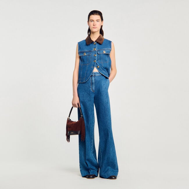 Wide-leg jeans