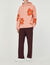 Floral pattern hoodie