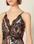 Printed silk dress