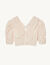 Cropped broderie anglaise shirt