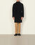Double-faced wool coat