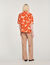 Floral printed shirt