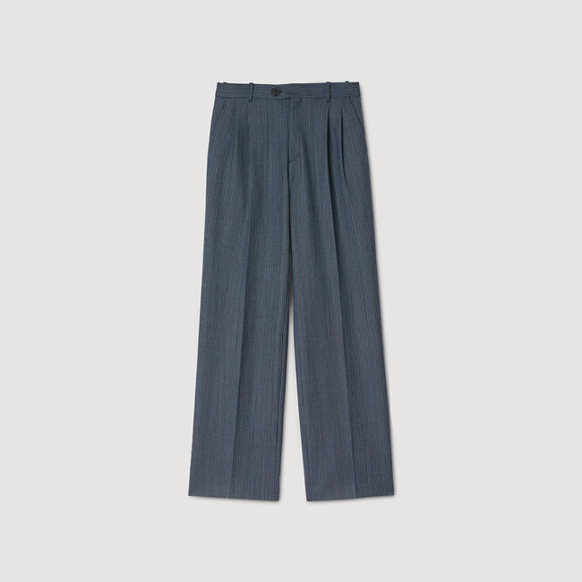 Striped trousers