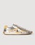 LightWave metallic leather trainers