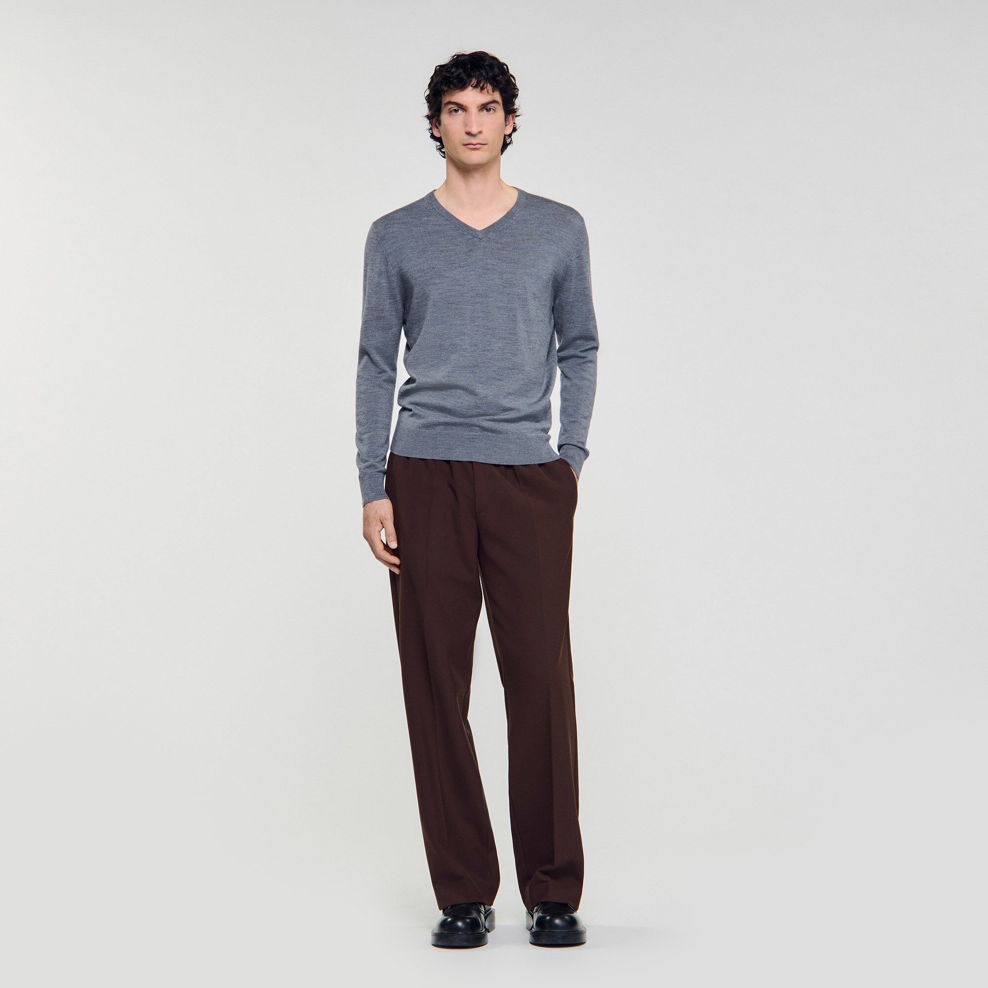 Fine wool jumper