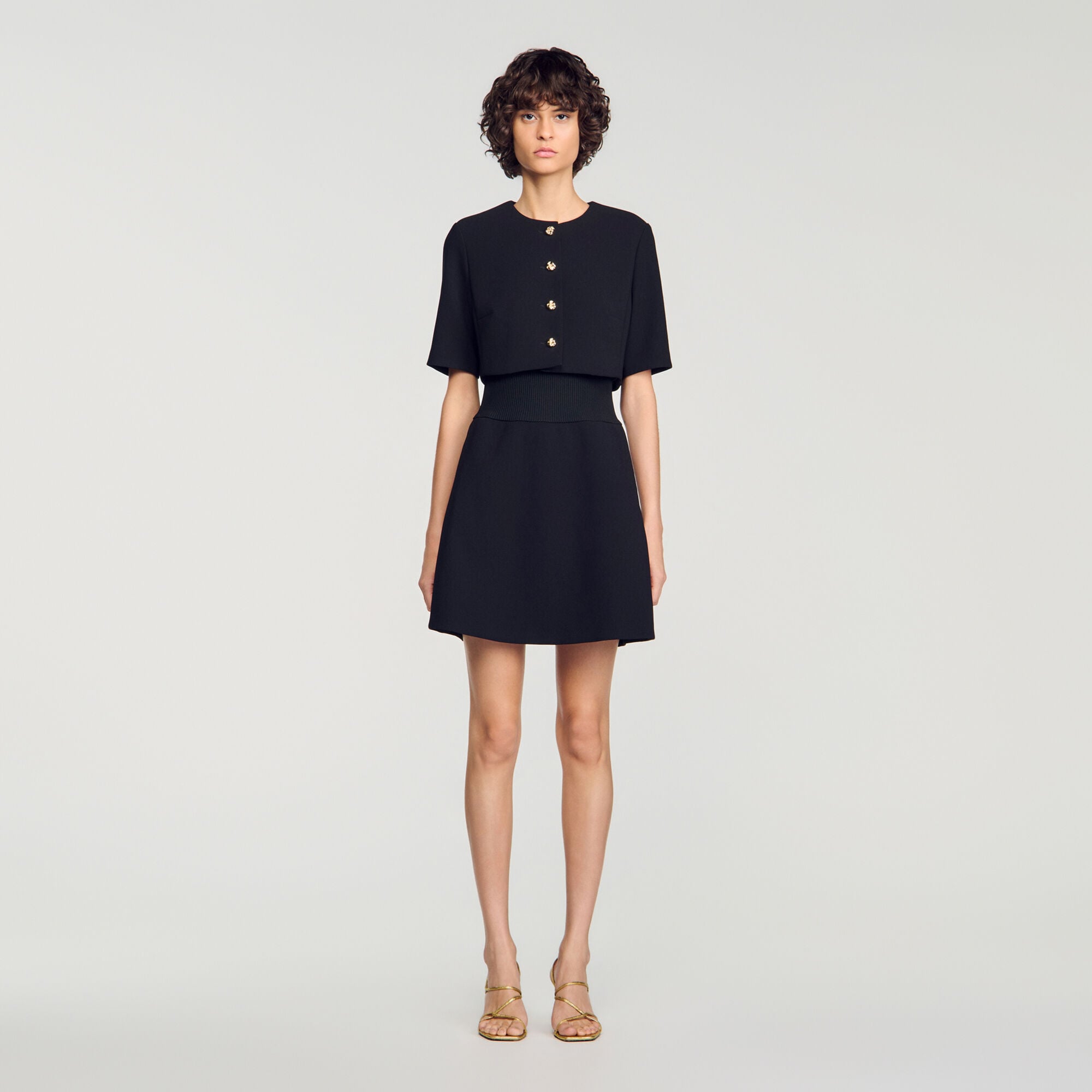 Short 2-in-1 dress - Women | Sandro