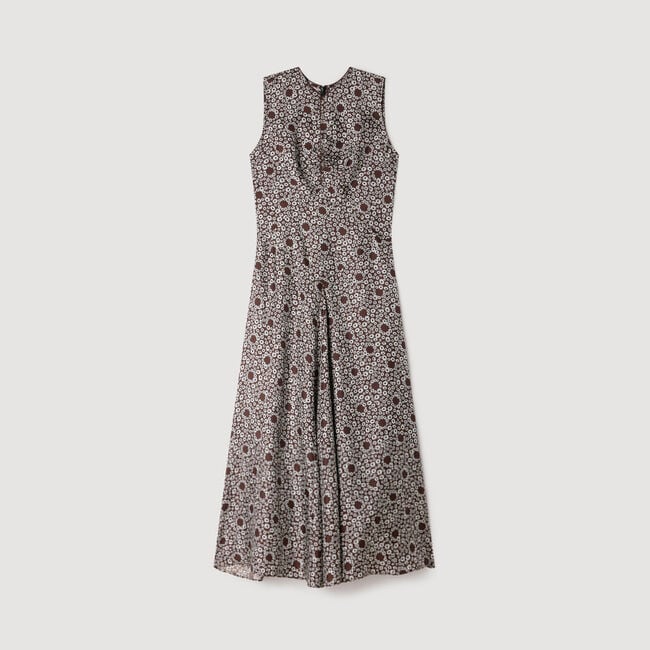 Daisy print maxi dress - Women | Sandro