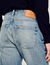 Faded straight-leg organic cotton jeans