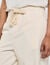 Wide-leg elasticated cotton trousers