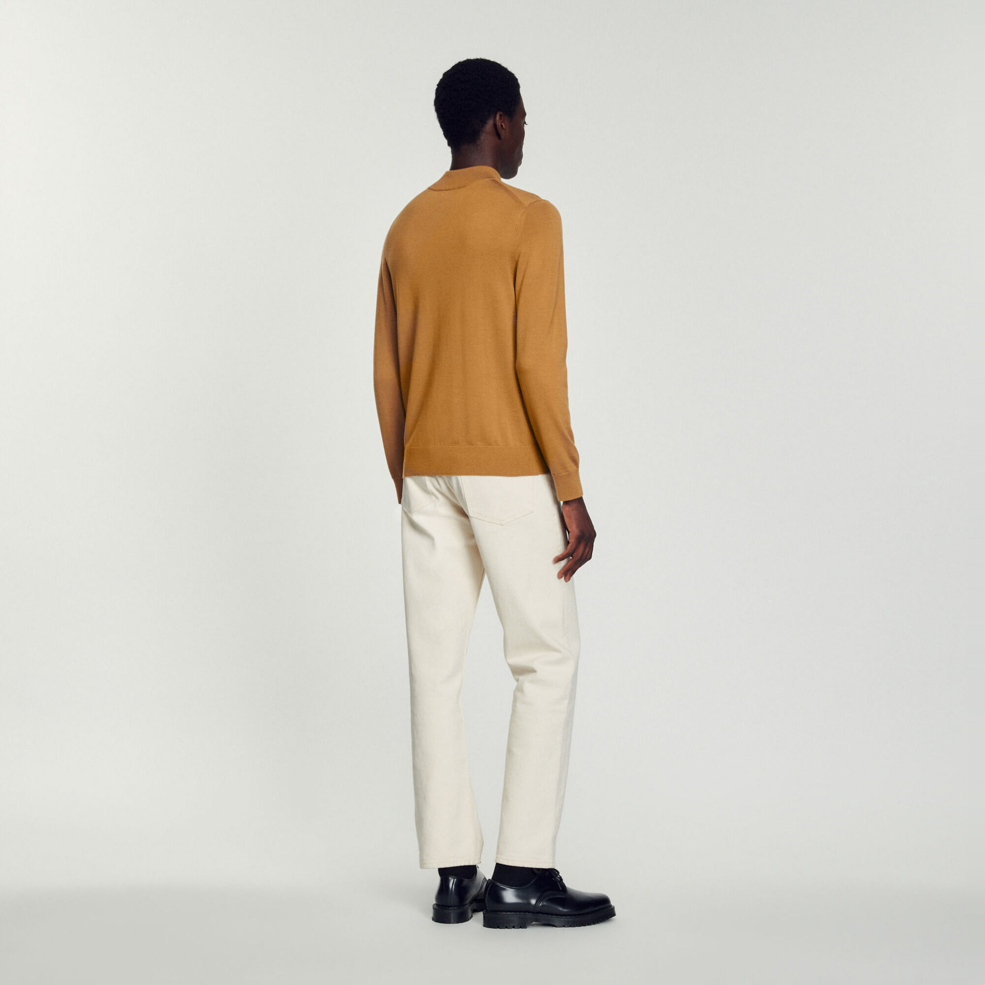 Funnel neck sweater
