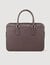 Reconstituted leather briefcase
