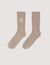 Embroidered cashemere socks